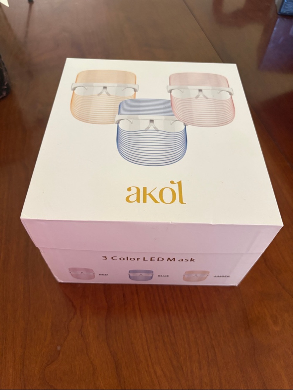 akol 3-Color LED Face Mask